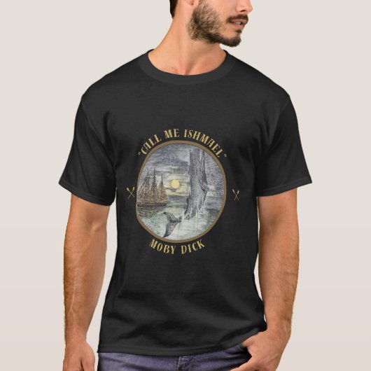 Moby Dick Quote T-Shirt (Voorkant)