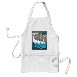Moby Dick Standaard Schort