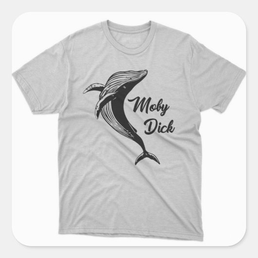Moby Dick Sticker (Voorkant)