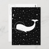 Moby in Space Briefkaart (Voorkant / Achterkant)