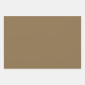 Mocha & Blauwgroen Abstract accent Mandala Retro O Inpakpapier Vel (Voorkant 2)