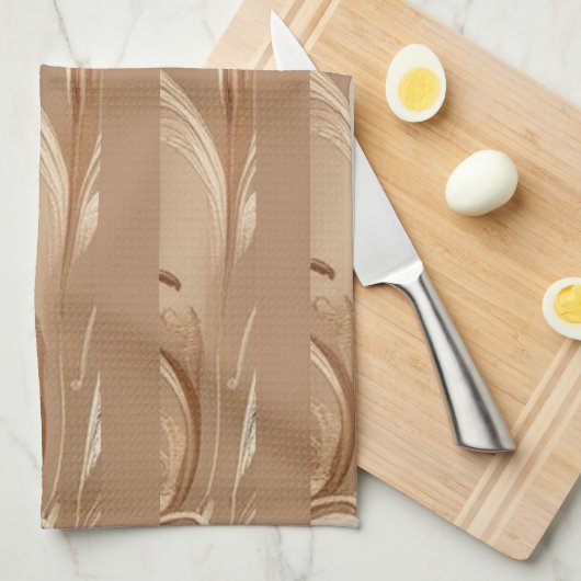 Mocha Bliss Theedoek (Quarter Fold)