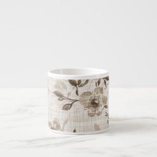 Mocha Bloom Espresso Cup Kop