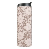 Mocha Blossom Elegance Thermosbeker (Gedraaid links)