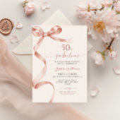 Mocha Bow 50 & Fabuleuse Invitation Anniversaire