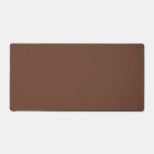Mocha Brown couleur solide | Classique | Élégant (Recto)