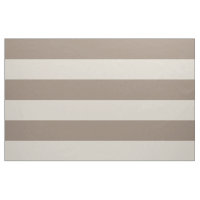 Mocha Brown en Beige Wide Stripes op grote schaal