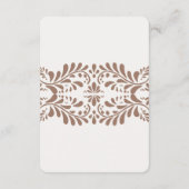 Mocha Brown Talavera Détails Carrelage Carte Inser (Dos)