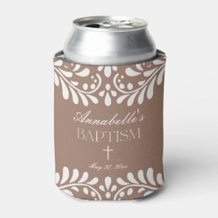 Mocha Brown Talavera Spaanse Fiesta Doop Favoriete Blikjeskoeler