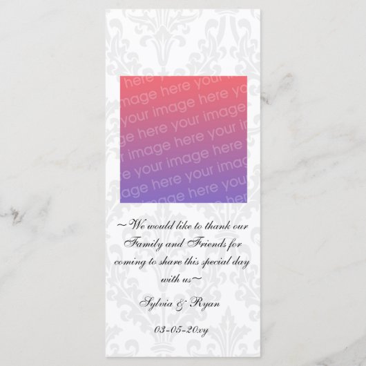 mocha chocolade bruine foto Trouwmenu's Menu (Achterkant)