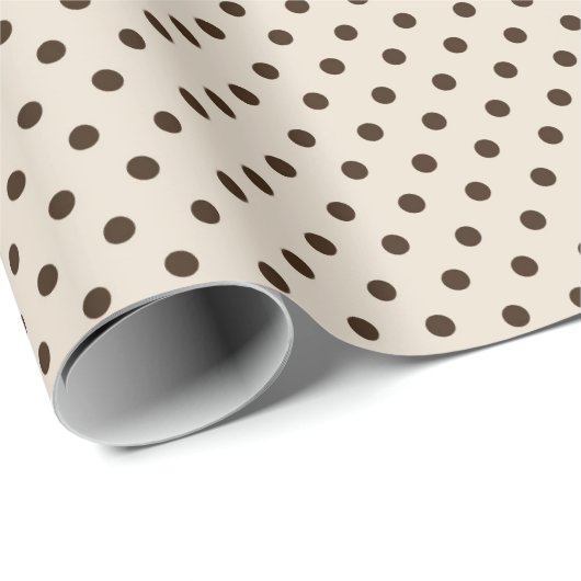 Mocha Dot Bliss Cadeaupapier (Rol Hoek)