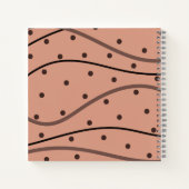 Mocha Dots & Stripes Journal Motif (Dos)