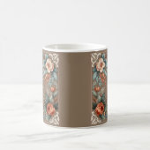 Mocha Floral Personnalisable Morning Blessing Mug (Centre)