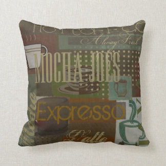 Mocha Joes Coffee Pillow Kussen