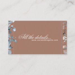 Mocha Mousse Botanical alle details 2 Informatiekaartje