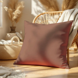 Mocha Mousse Bruine Effen Kleur Kussen