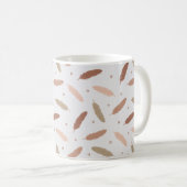Mocha Mousse Feathers Mug (Devant droit)
