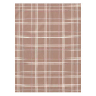 Mocha Mousse Gingham Tafelkleed