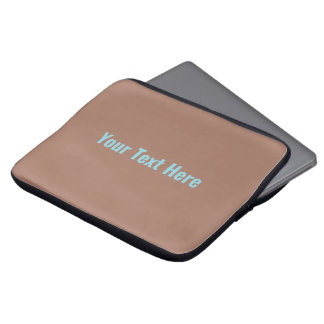 Mocha Mousse kleur van het jaar 2025 Laptop Sleeve