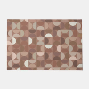 Mocha Mousse Mid Century Modern Deurmat