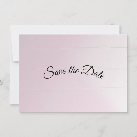 Mocha Ombre Save The Date (Devant)