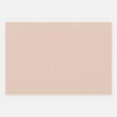 Mocha Rococo Revival Mandala Art Deco Scallop Inpakpapier Vel (Voorkant 2)