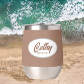 Mocha Stylisé Nom Mariage Bridesmaid