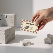 Mocha Super Editable Carte de visite pour Studio