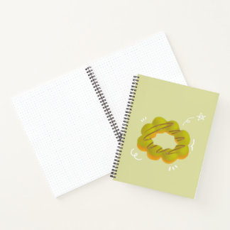 Mochadonut Spiraal Notebook Notitieboek
