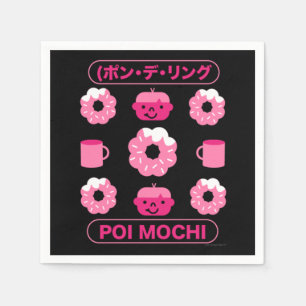 Mochi Donuts poi Mochi en koffie Servet