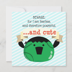 Mochi Frankenstein - Fearless, Powerful, Cute