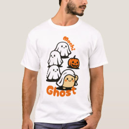 Mochi Ghost Halloween T-shirt