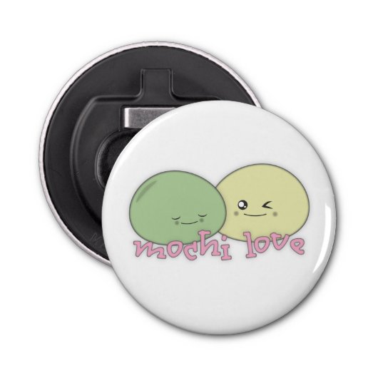 Mochi Love Button Flesopener (Voorkant)