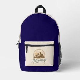 Mochila Adventure Bedrukte Rugzak