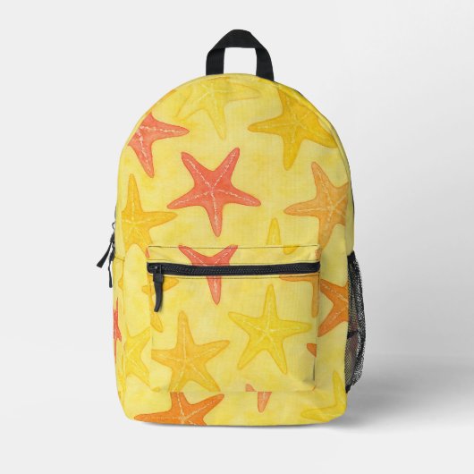 Mochila de Playa estrellas de mar Bedrukte Rugzak (Voorkant)