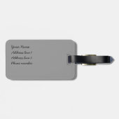 Mocking Bird Nest with Eggs Bagagelabel (Achterkant horizontaal)