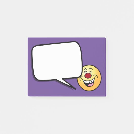 Mocking Face Grumpey Post-it® Notes (Voorkant)