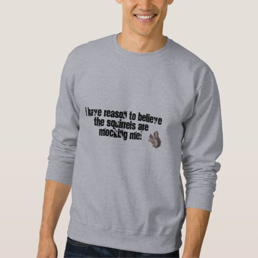 Mocking Squirrels Sweatshirt (Voorkant)
