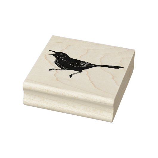 Mockingbird eenvoudige illustratie 	rubberstempel (Stempel)
