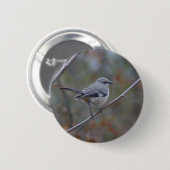Mockingbird Ornithology Ronde Button 5,7 Cm (Voorkant /achterkant)