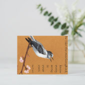 Mockingbird "Weet dat elk lied je eigen is" briefk Briefkaart (Staand voorkant)