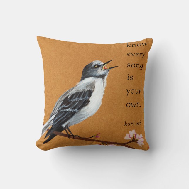 Mockingbird "Weet dat elk lied je eigen kussen is" (Voorkant)