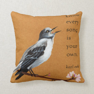 Mockingbird "Weet dat elk lied je eigen kussen is"