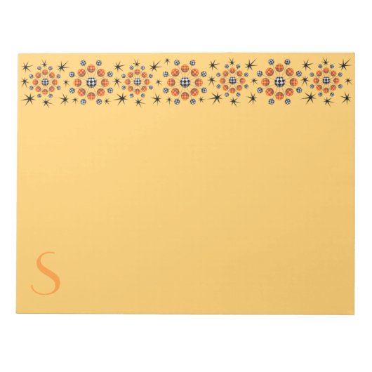 Mod 3D Starbursts Notitieblok (Voorkant)