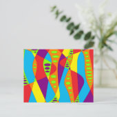 Mod Abstract Briefkaart (Staand voorkant)