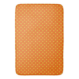 'Mod Accents" Sinaasappel/Yel/Polka Dots LG Badmat