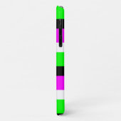 Mod Art Kleur Blok Roze Groene Telefoon Case (Achterkant/links)
