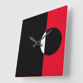 Mod Art-vormen Vierkante Klok (Hoek)