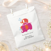 Mod Baby shower éléphant Favoriser les sacs (Coupé)