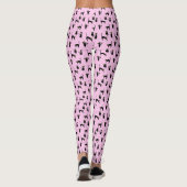 Mod Black Cats Leggings (Achterkant)